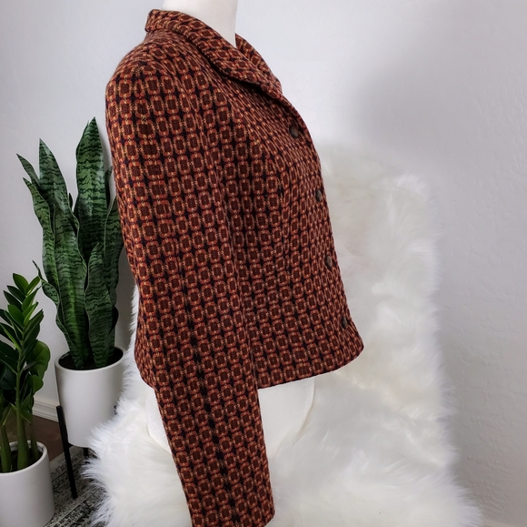 Vintage Tweed Wool Designer Blazer - Picture 5 of 12